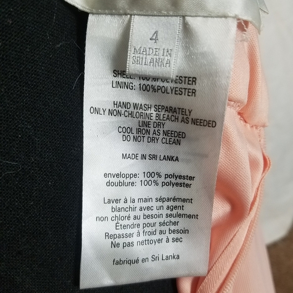 Davids bridal Bellini special occasion criss cross back halter dress size 4 - Picture 12 of 14